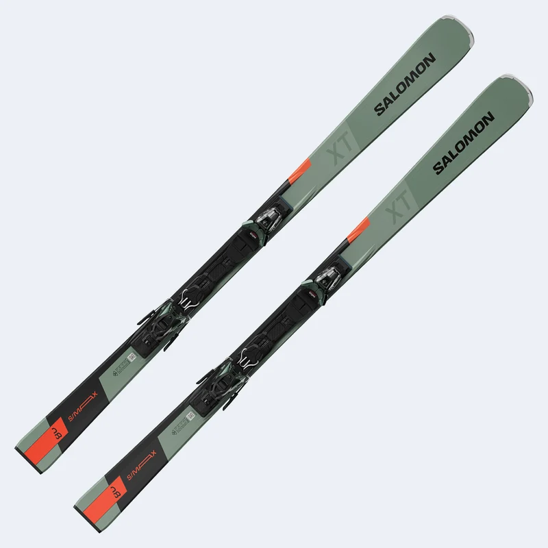 2026 Salomon S/Max 8 XT Skis W/ M11 GW Bindings