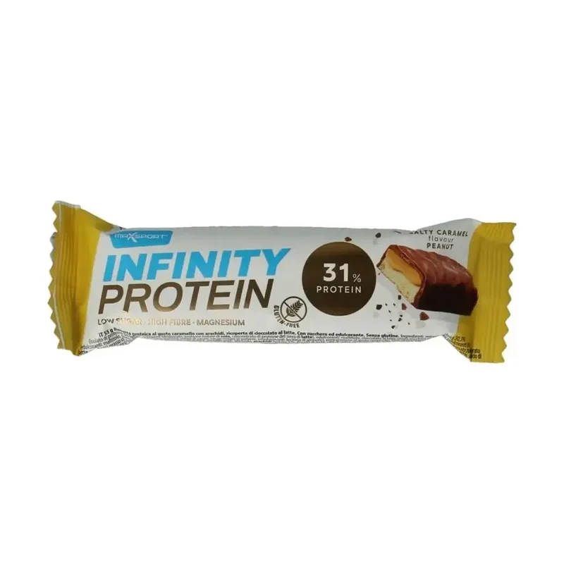 Maxsport Protein infinity reep salty caramel-peanut 55 gram