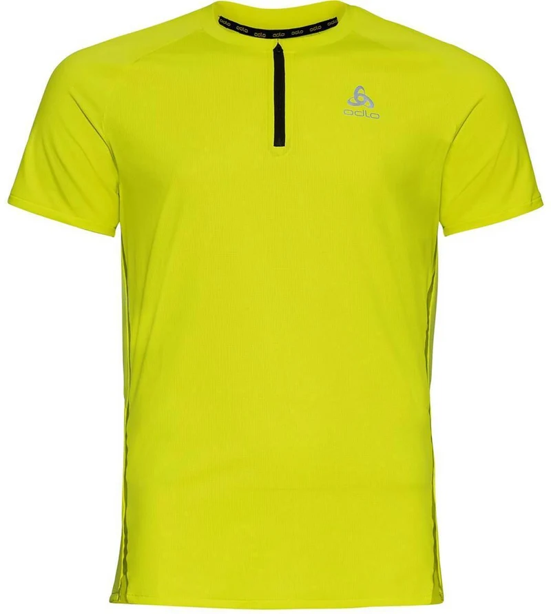 T-shirt Crew Neck S/s 1/2 Zip Axalp Trai