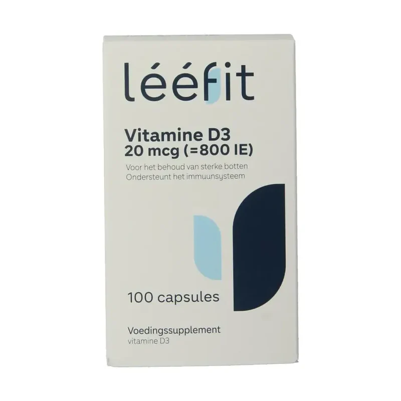 Leefit Vitamine D3 20 mcg