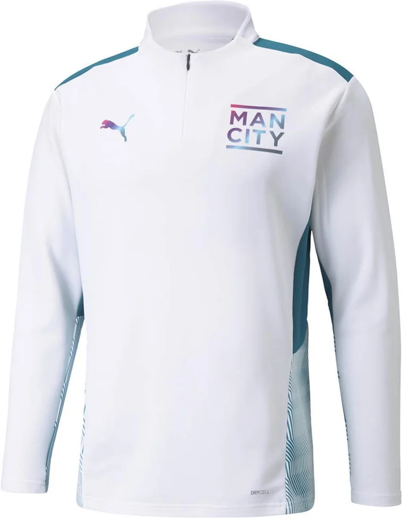 mcfc training 1/4 zip top